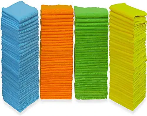 Simple Houseware Microfiber Cleaning Cloth 150 Pack, 12
