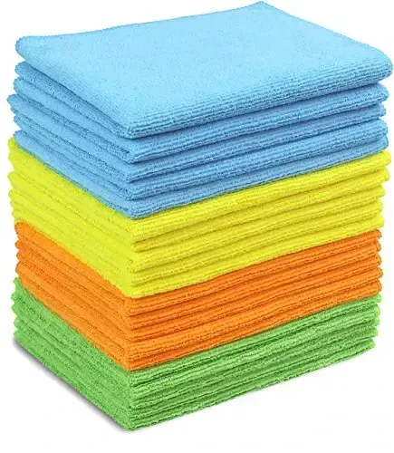 Simple Houseware Microfiber Cleaning Cloth 20 Pack, 12