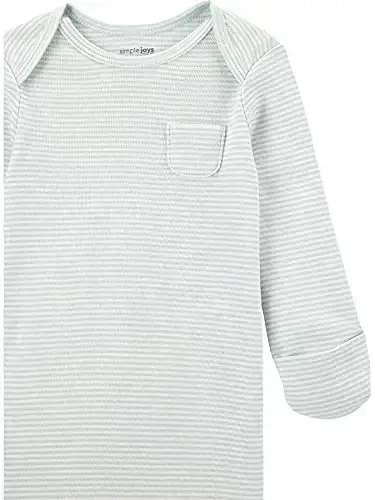 Simple Joys by Carter's Baby 3-Pack Neutral Cotton Sleeper Gown - Modazone (1)