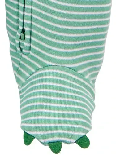 Simple Joys by Carter's Baby Boys' 2-Way Zip Thermal Footed Sleep and Play, Pack of 2 - 5