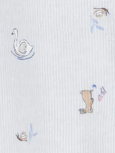 Simple Joys by Carter's baby-girls 2-way Zip Thermal Footed Sleep and Play, Pack of 2 - 4