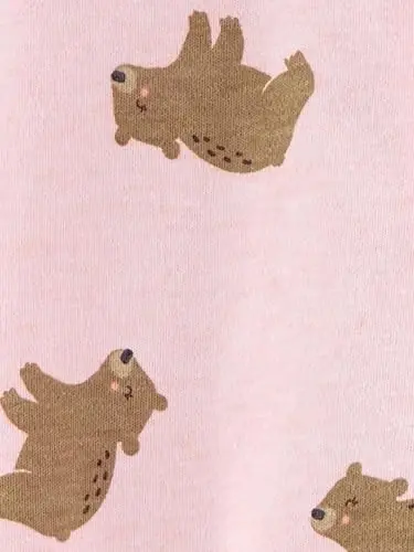 Simple Joys by Carter's Baby Girls' Cotton Footed Sleep and Play, Pack of 2 - SIMPLE (1)