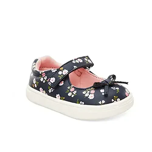 Simple Joys by Carter's Baby-Girl's Elodie Sneaker Mary Jane Flat 