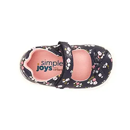 Simple Joys by Carter's Baby-Girl's Elodie Sneaker Mary Jane Flat - 4