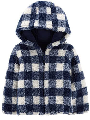 Simple Joys by Carter's Baby Hooded Sherpa Jacket - 1