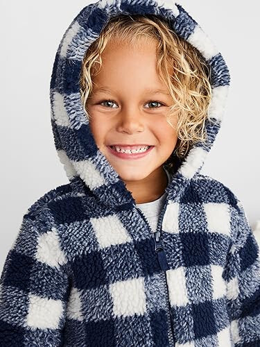 Simple Joys by Carter's Baby Hooded Sherpa Jacket - 4