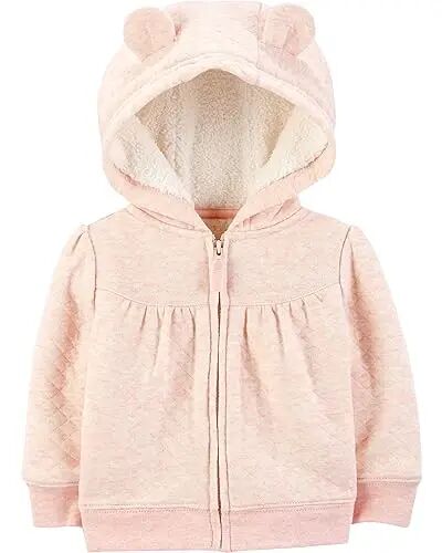 Simple Joys by Carter's Baby Hooded Sweater Jacket with Sherpa Lining - Carter's Simple Joys - Private Label