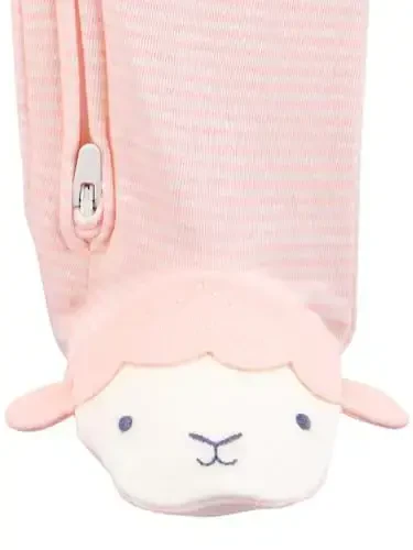 Simple Joys by Carter's Baby Girls' Cotton Footed Sleep and Play, Pack of 2 - 6