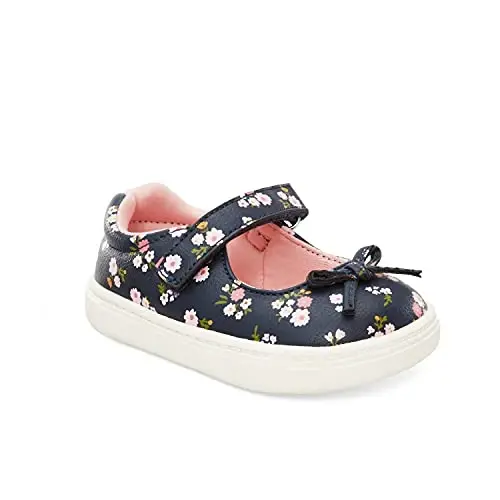 Simple Joys by Carter's Baby-Girl's Elodie Sneaker Mary Jane Flat - 1