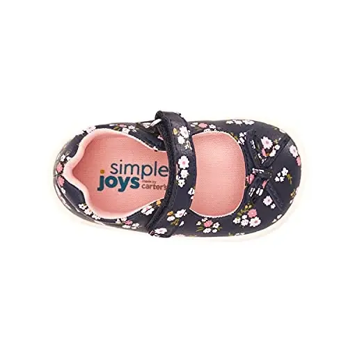 Simple Joys by Carter's Baby-Girl's Elodie Sneaker Mary Jane Flat - 4