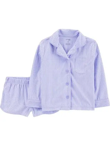 Simple Joys by Carter's baby-girls 2-piece Coat Style Pajama Set - 1