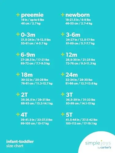 Simple Joys by Carter's baby-girls 2-piece Coat Style Pajama Set - 4