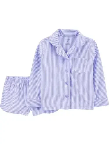 Simple Joys by Carter's baby-girls 2-piece Coat Style Pajama Set - CARTER'S SIMPLE JOYS - PRIVATE LABEL