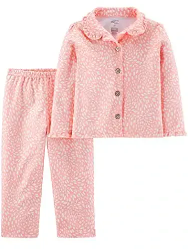 Simple Joys by Carter's baby-girls 2-piece Coat Style Pajama Set - 1
