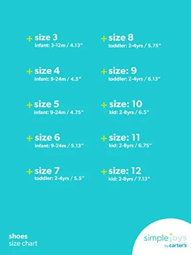 Simple Joys by Carter's Unisex-Child Bailey Athletic Sneaker Running Shoe - 7