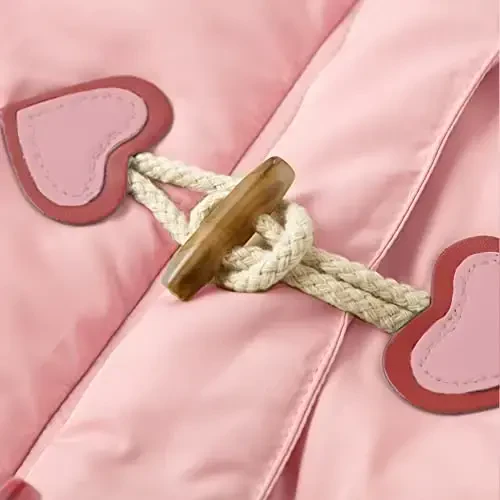 Simplee kids Baby Infant Boys Girls Snowsuit Winter Hooded Footed Warm Jumpsuit 3-24 Oylik uchun qo'lqopli ustki kiyim - 4