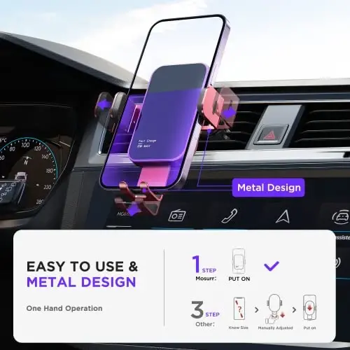 Simsiz avtomobil zaryadlovchisi, 【7 rangli RGB yoritgichli】Mosurr 15W avtomatik qisqichli avtomobil zaryadlovchi telefon ushlagichi iPhone 15 14 13 12 Mini Pro Max 11 XR XS, Samsung Galaxy S24 Ultra S23 S22 S21+ Note 20 va boshqalar uchun mos - 5