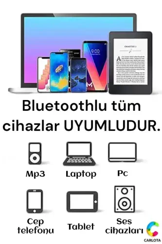Simsiz Bluetooth 5.0 Led chiroqli mushuk quloqli naushnik sovg'asi ios Android mos 8d Stereo Hd ovoz - QORA - 4