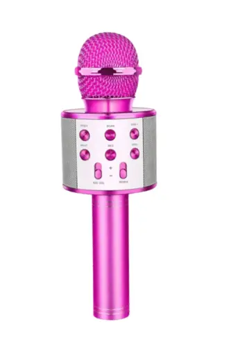 Simsiz Karaoke Mikrofon Bluetooth Mp3 плеер Sd-usb-aux Kirishli-pushti - 3