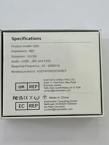 Simsiz quloqchinlar, 2024 yangi ultrayengil sport Bluetooth 5.3 quloqchinlari LED displeyli, o'rnatilgan mikrofonli quloqchinlar, IPX7 suv o'tkazmaydigan simsiz quloqchinlar (to'q ko'k) - 7