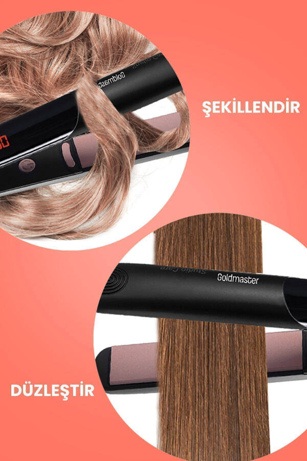 Sindy Dijital Seramik Keratin İnce Plakalı Saç Düzleştirici Ve Şekillendirici In6144 - 17