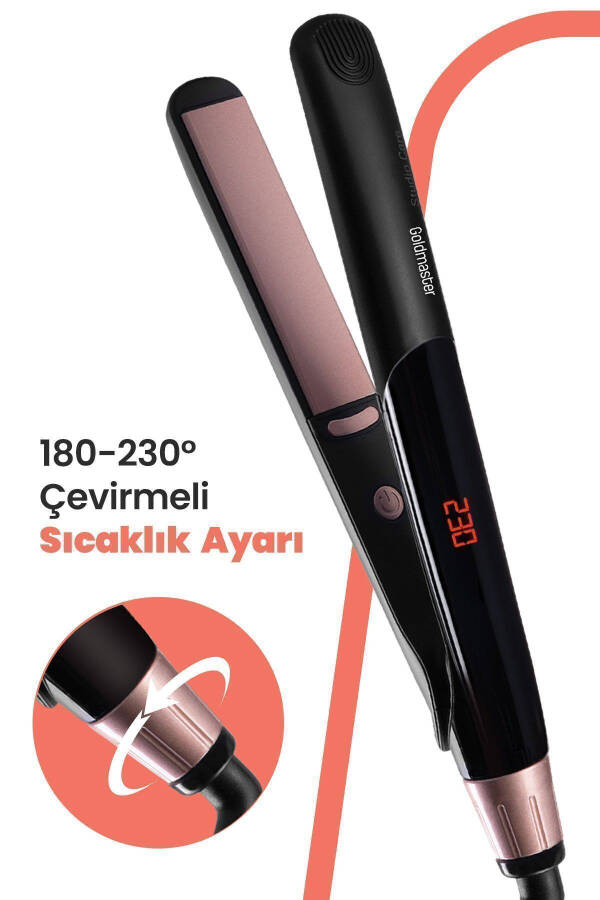 Sindy Raqamli Seramika Keratin Yupqa Plastinalik Soch To'g'rilagich va Shakillantiruvchi In6144 - 16