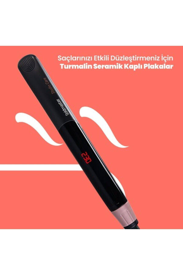 Sindy Raqamli Seramika Keratin Yupqa Plastinalik Soch To'g'rilagich va Shakillantiruvchi In6144 - 9