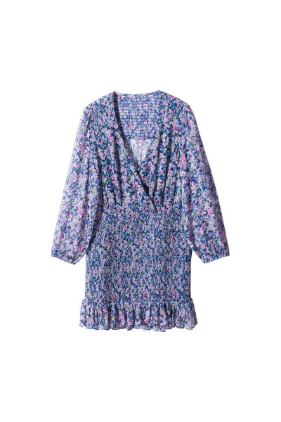 Синее женское платье 57043809 - MANGO (1)