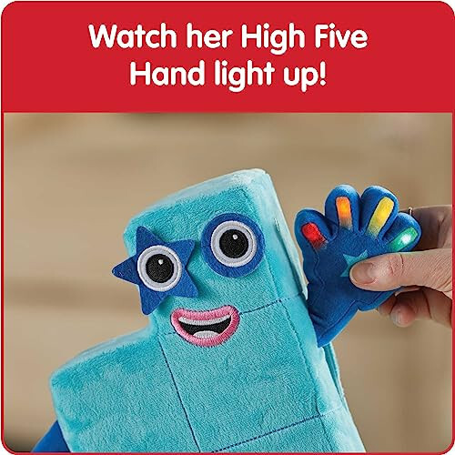 Sing-Along Numberblock Five Plush Toy - 2