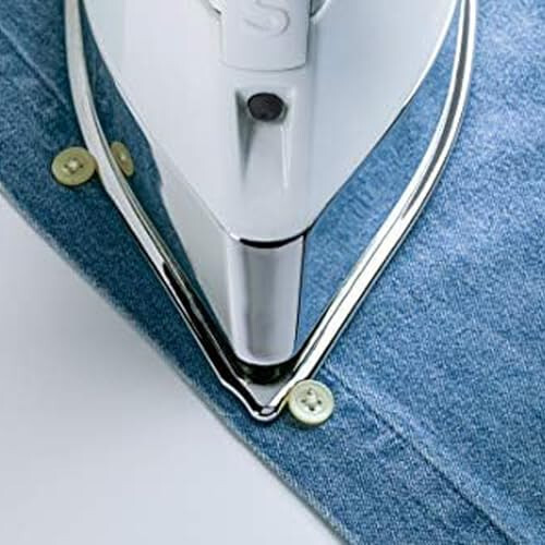 SINGER | White SteamCraft Iron with OnPoint Tip, 300ml Tank Capacity, & 1700 Watts - 4