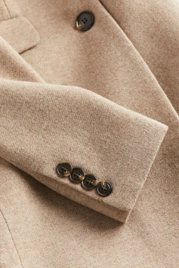 Single Breasted Overcoat - 2