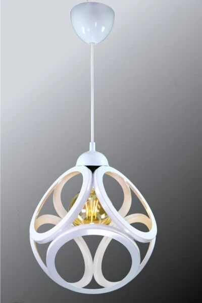 Single Modern Circle Cube Model Pendant Chandelier - LAMBADAR (1)