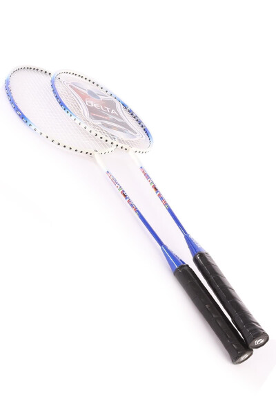 Single Piece Production Set of 2 Dura-Strong Badminton Rackets and Deluxe Badminton Bag - 12