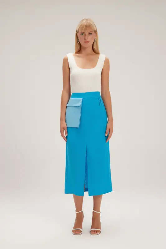 Single Pocket Garnishment Skirt - 6