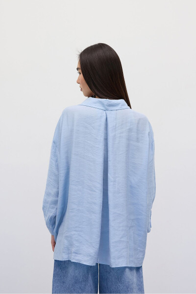 Single Pocket Oversize Shirt G4612-z2 - 5