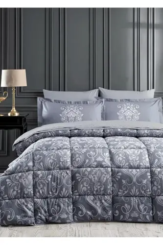 Single Size Bedding Set Antico-Anthracite 
