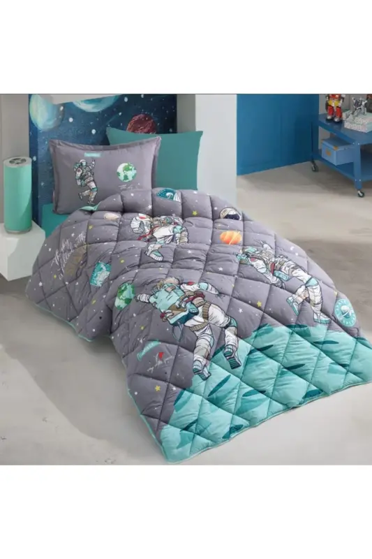 Single Size Ranforce Youth Pattern Sleep Set Space - 1