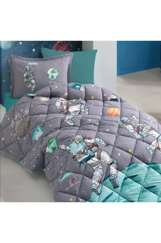 Single Size Ranforce Youth Pattern Sleep Set Space - 2