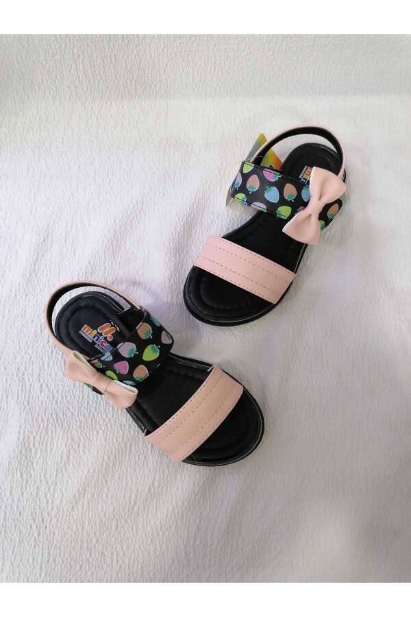 Single Strap Padded Sole Girls Sandals - 4