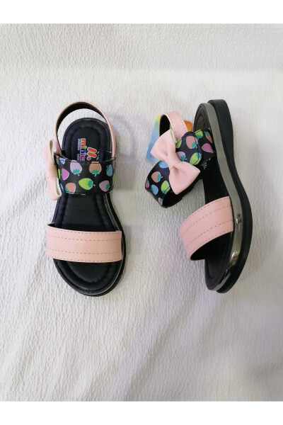 Single Strap Padded Sole Girls Sandals - 6