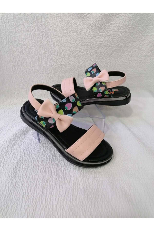 Single Strap Padded Sole Girls Sandals - 7