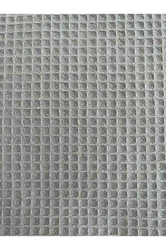 Single Waffle Pattern Cotton Bedspread Hotel Style Luxury Duvet White/Colored - 2