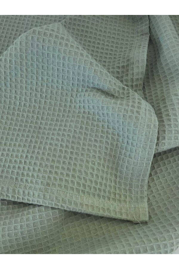 Single Waffle Patterned 100% Cotton Bedspread Hotel Style Luxury Pike - 5