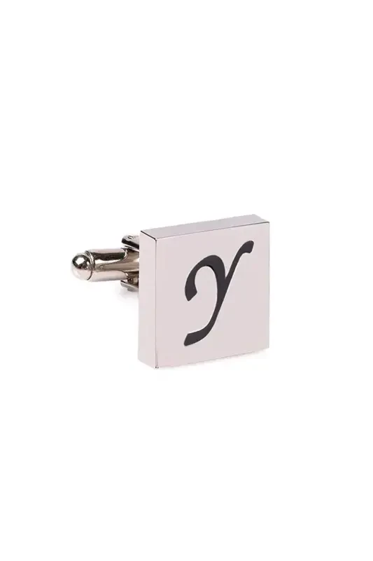 Single Y Letter Men's Cufflinks - TUDORS