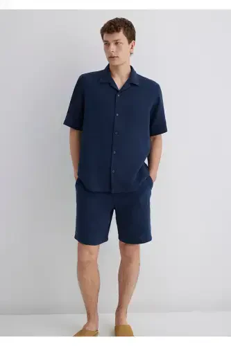 Синяя рубашка Regular Fit / Normal Kesim 0211532 - MAVI (1)