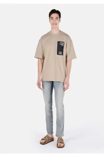 Синие мужские брюки - 1