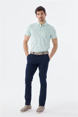 Синие спортивные брюки Extra Slim Fit с боковыми карманами - 4
