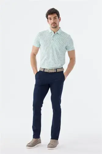 Синие спортивные брюки Extra Slim Fit с боковыми карманами - 4