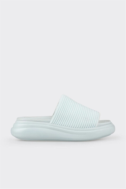 Синие женские тапочки - ELLE SHOES