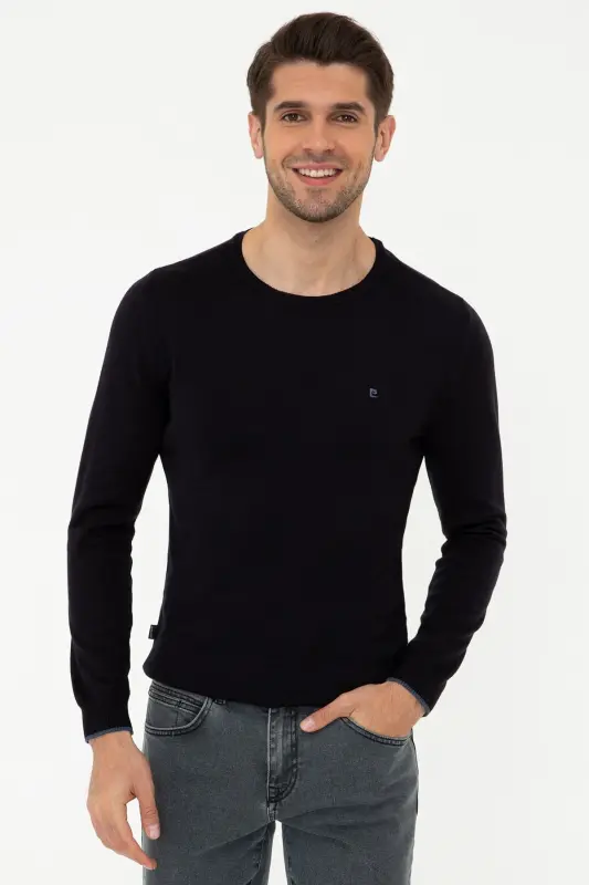 Синий Мужской Джемпер G021SZ0TK.000.1389957 - VR - 1